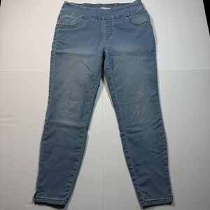Land N Sea Jeans Womens Small Blue Pull-On Jeggings Skinny Stretch